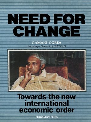 cover image of Need for Change